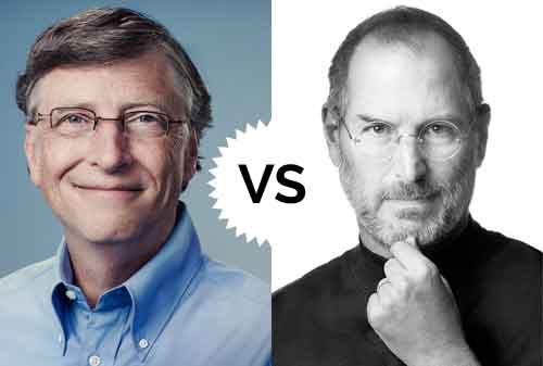 Perbedaan Gaya Kepemimpinan Bill Gates Microsoft dan Steve Jobs Apple
