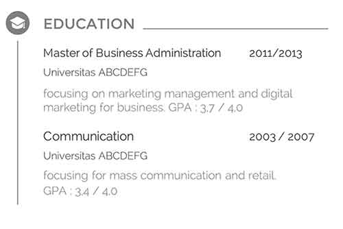 Free Download Curriculum Vitae (CV) atau Resume yang Memikat para HRD