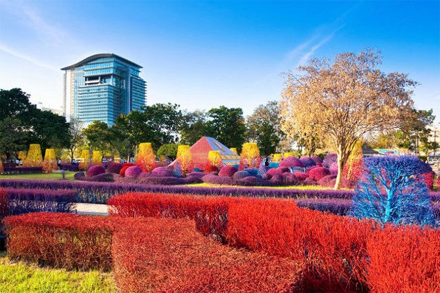 &#91;PIC&#93; Colourful Campus of Thailand (Tanamannya diwarnai gan)