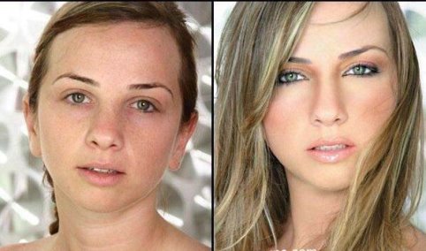 FOTO - FOTO BEFORE &amp; AFTER &quot;THE POWER OF MAKEUP&quot; - BIKIN AGAN NGOMONG &quot;ANJRIT!!!&quot;