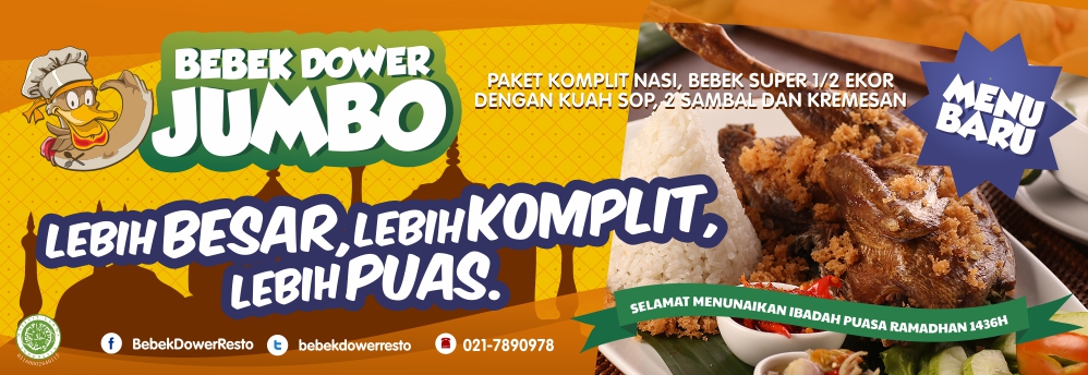 Bebek Dower Resto, Resep Warisan buat Penikmat Bebek &amp; Ayam