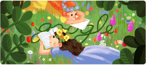 Google Doodle Hari Ini Untuk Novelis Kanada