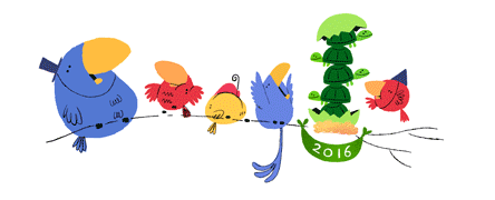Perubahan Logo Google di Setiap Tahun Baru