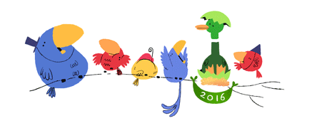 Perubahan Logo Google di Setiap Tahun Baru