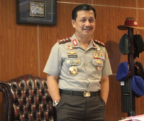 Antara petinggi POLRI dan SUMATERA UTARA