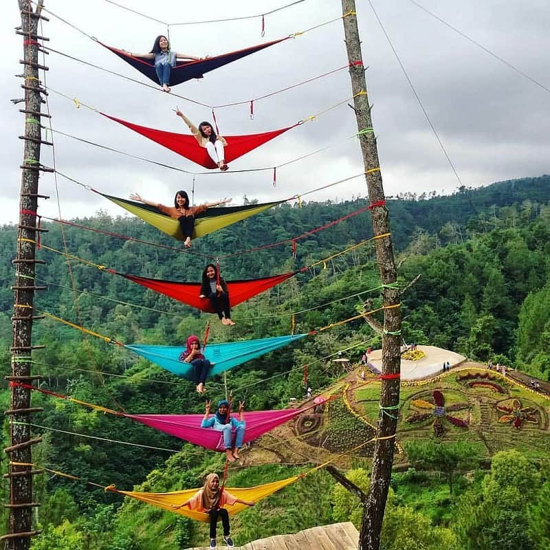 7 SPOT FOTO HAMMOCK DI MALANG, CAKEP BUAT FOTO DAN NYANTAI