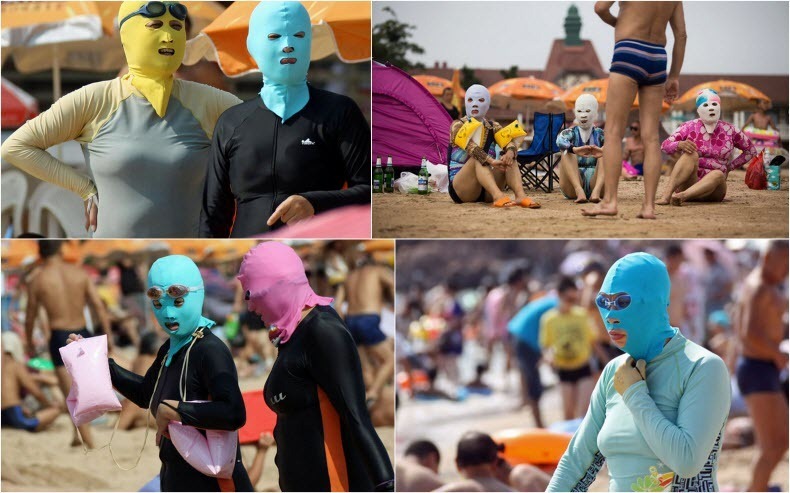 Dulu Bikini? Sekarang ada Face-kini!