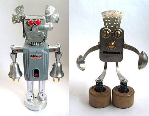 Mau punya robot? dari barang bekas juga bisa