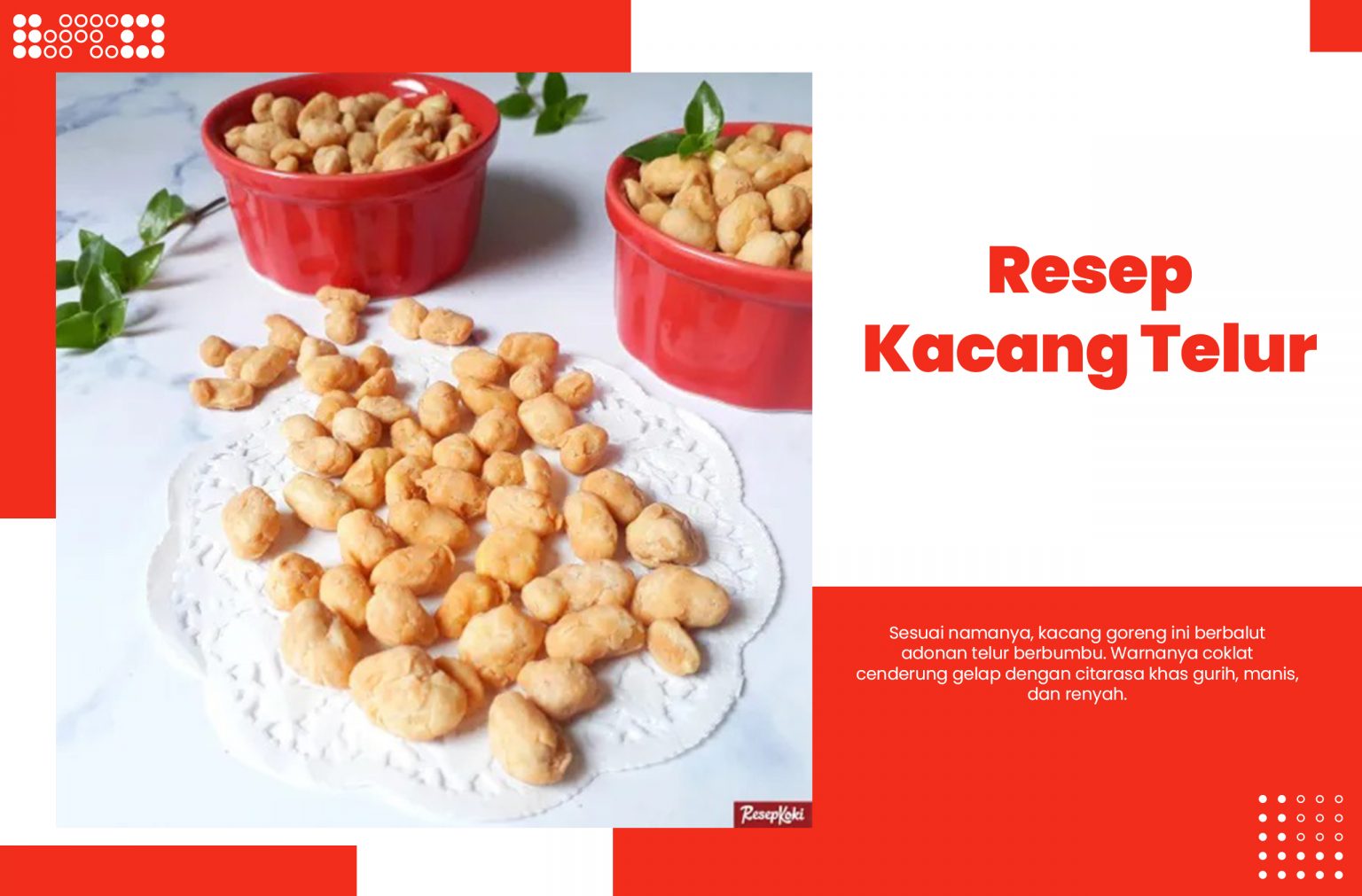 Resep Kacang Telur