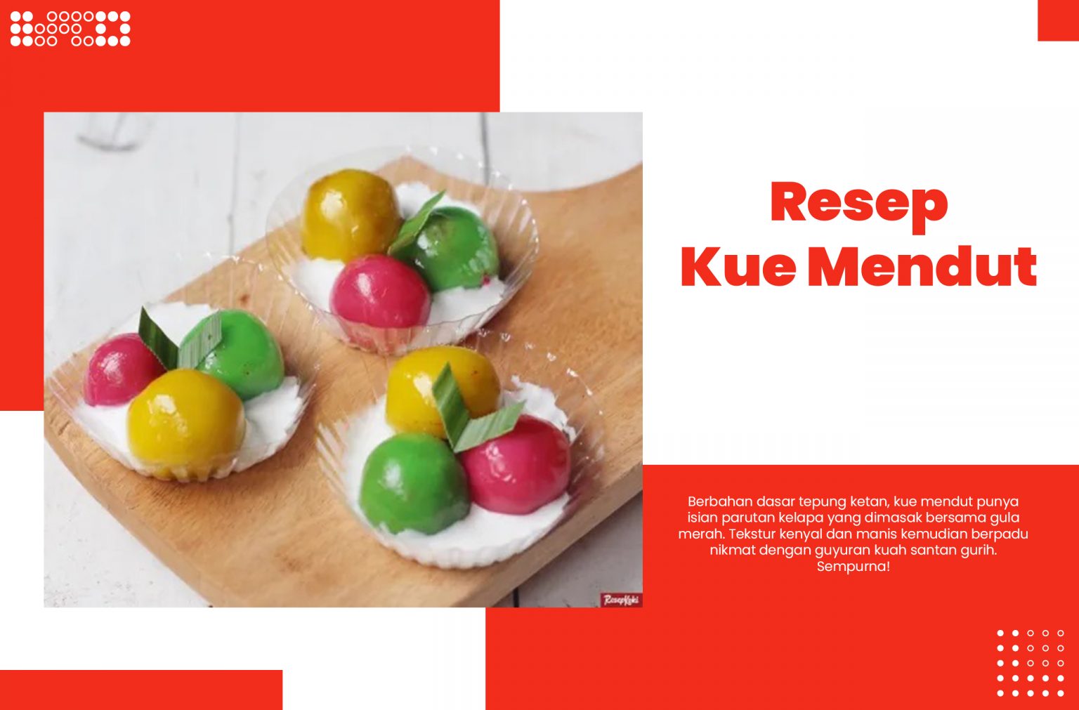 Resep Kue Mendut