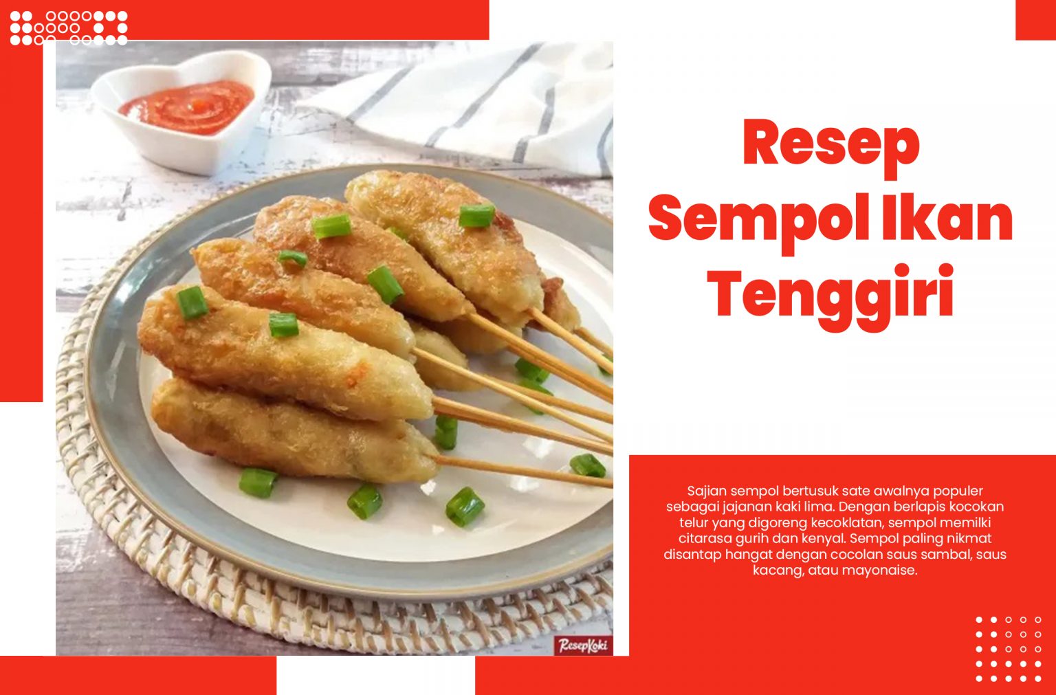 Resep Sempol Ikan Tenggiri