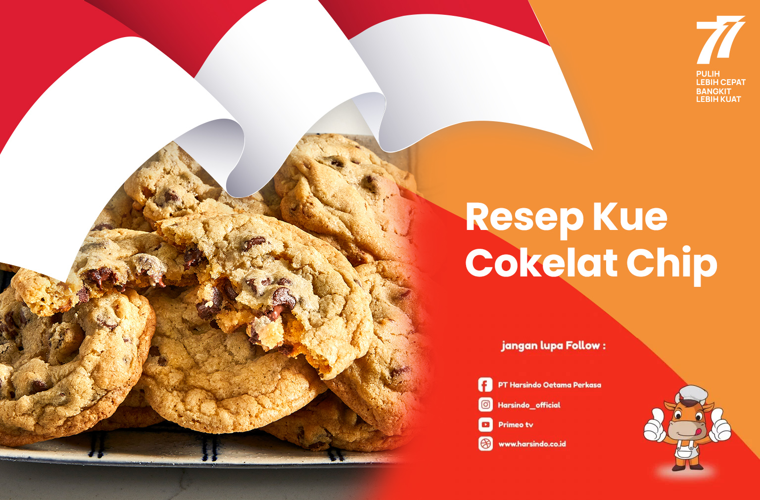 Resep Kue Cokelat Chip