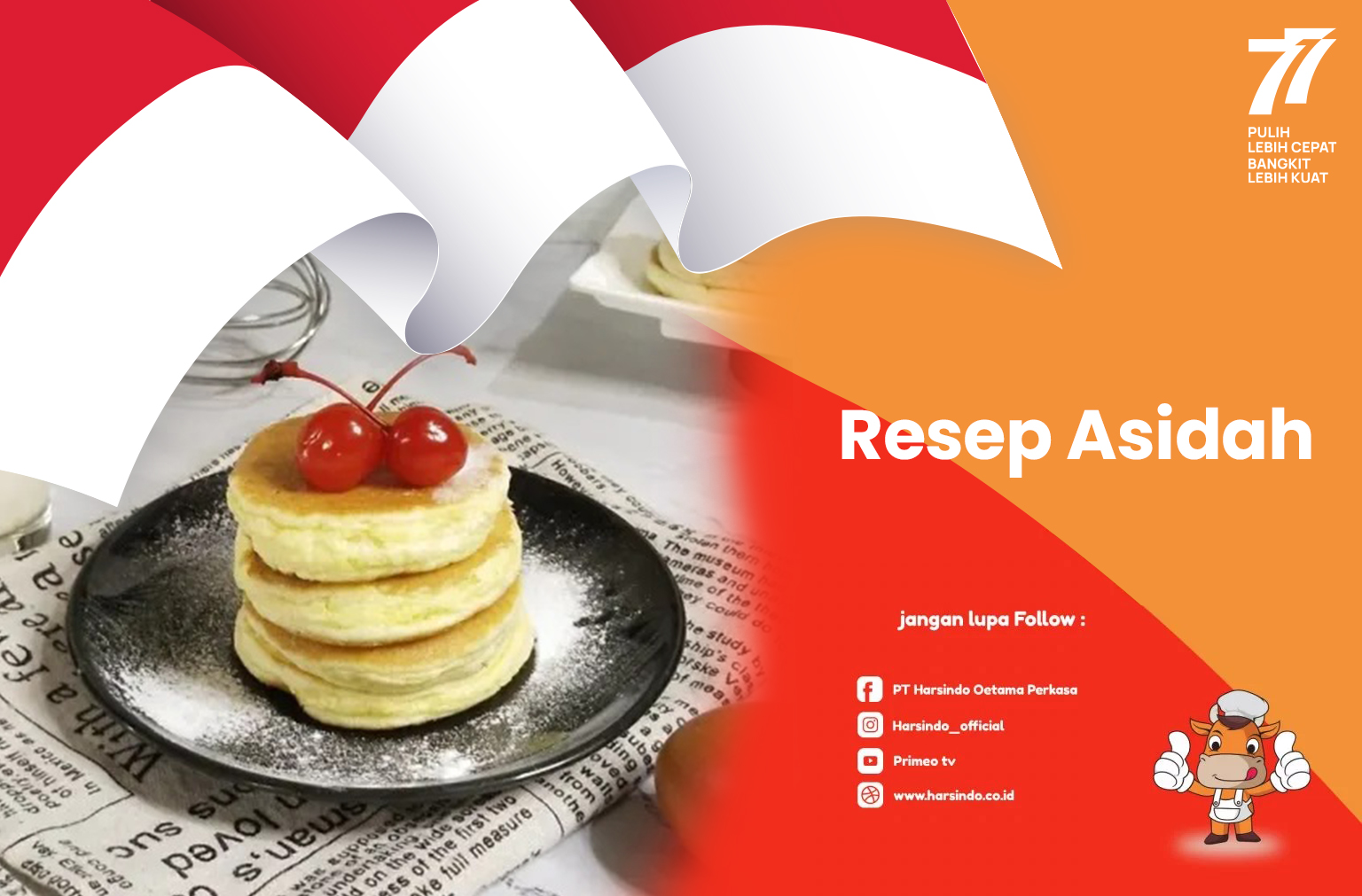 Resep Japanese Souffle Pancake