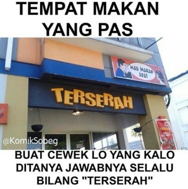 Berburu Kuliner Nggak Cuman Rasanya Tapi Juga Karena Namanya. Lucu dan Bikin Ketawa!