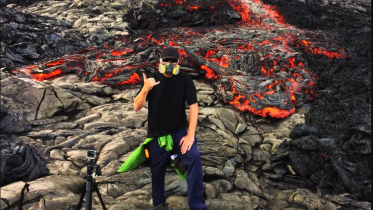 Kamera Go-Pro Jatuh ke Lahar Panas, Lihat Apa yang Direkamnya!