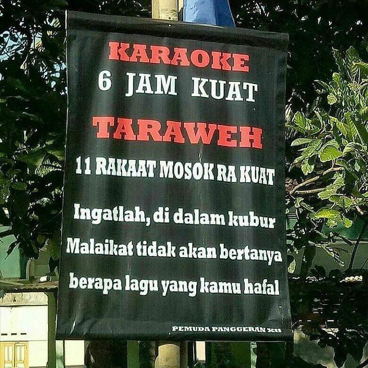 Spanduk Kreatif!! Isinya Bikin Ngakak 