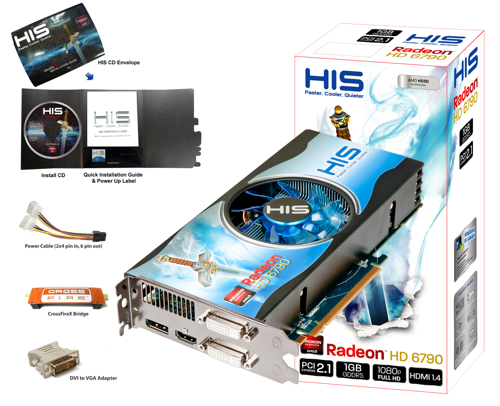 Bantu cara bongkar fan HIS Radeon HD 6790