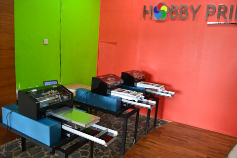 Printer DTG...Solusi sablon satuan untuk Full Colour di kaos, kayu, kain satin, dll