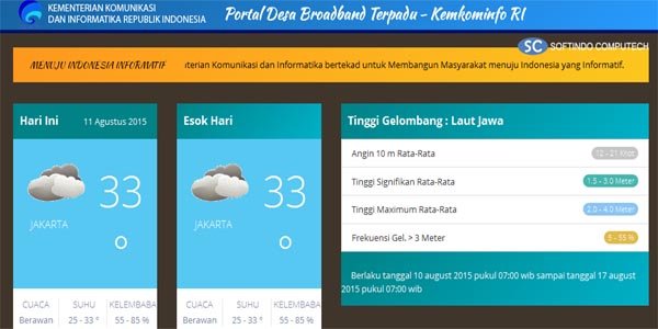 Kemenkominfo Siapkan 50 Desa Broadband