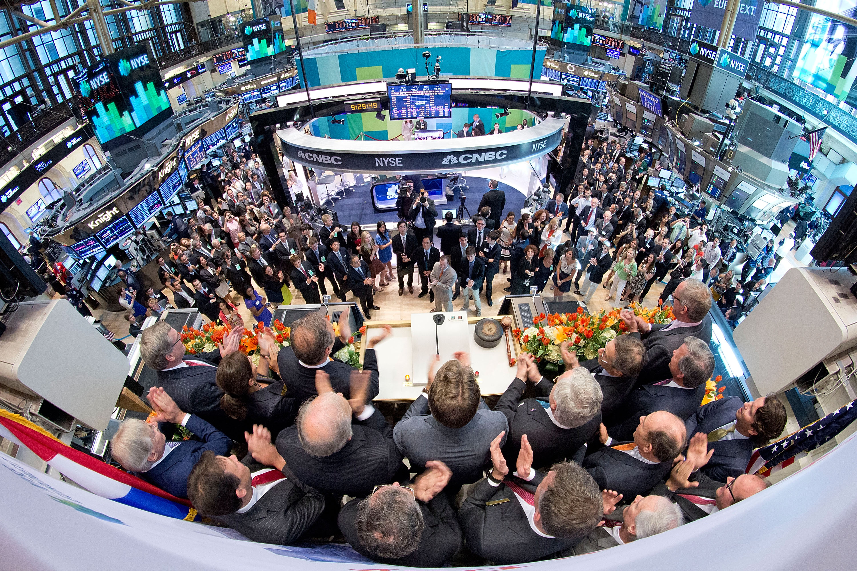 Mengintip Kesibukan Pasar Bursa Wall Street