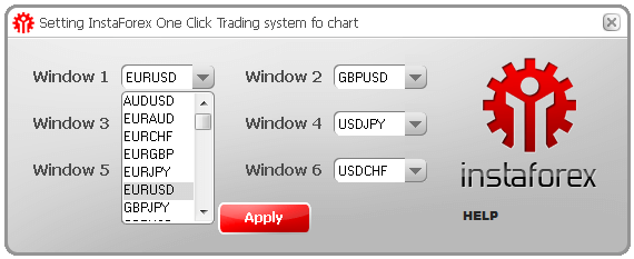 One Click Trading InstaForex