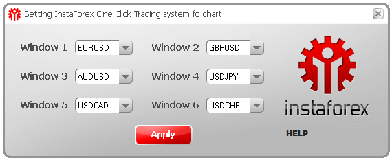 One Click Trading InstaForex