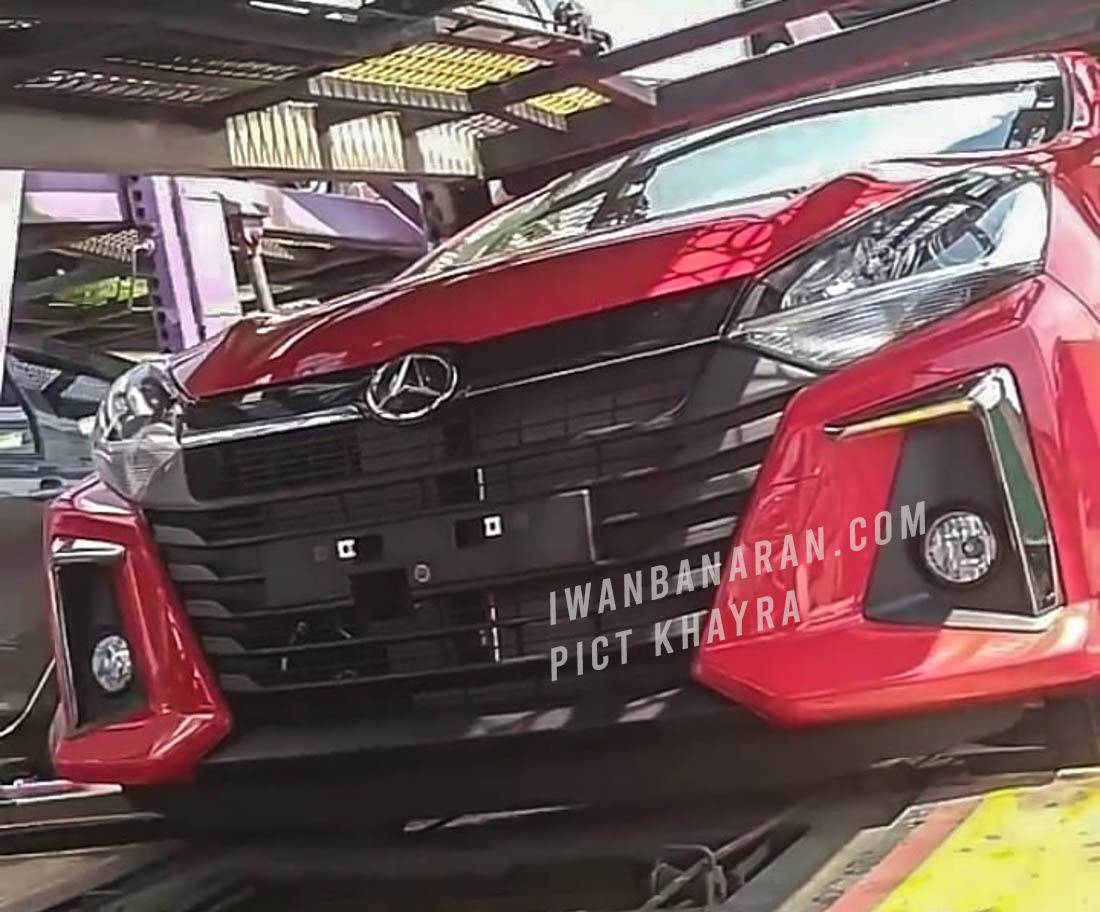 Bocoran Foto Daihatsu Ayla Facelift Grille Depan Besar Mirip Alphard