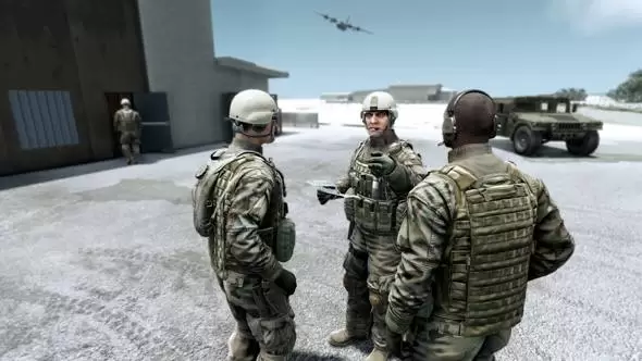 Tentara Amerika Serikat Berlatih dengan CryEngine 3