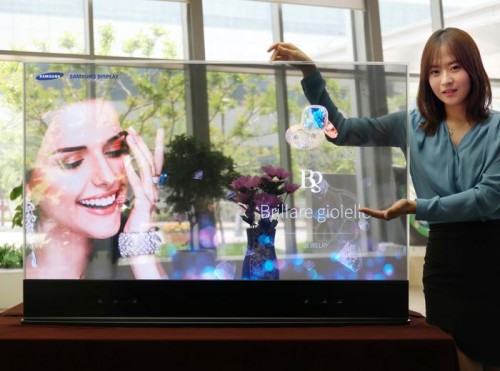 TV OLED Transparan Canggih Yang bisa Buat Cermin