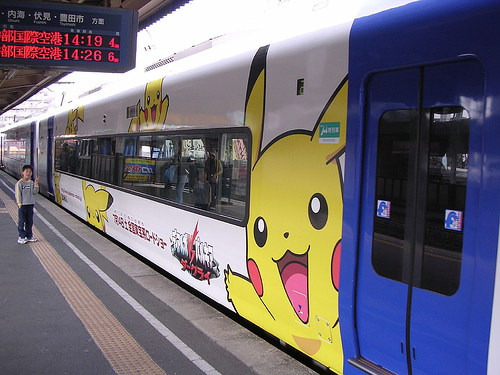 Inilah Beberapa Pesawat, Kereta, Dan Mobil Pokemon Yang Ada Di Jepang