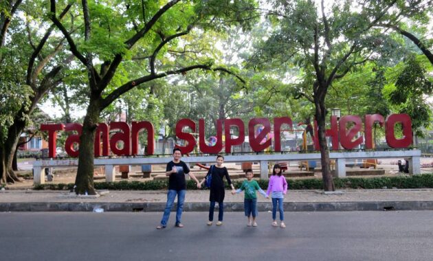 Taman Super Hero, Nikmati Cara Lain Mengisi Waktu Senggang Bersama Anak-anak