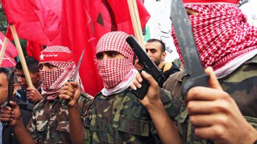 Orang-orang Komunis di Sisi Kiri Jalur Gaza Palestina