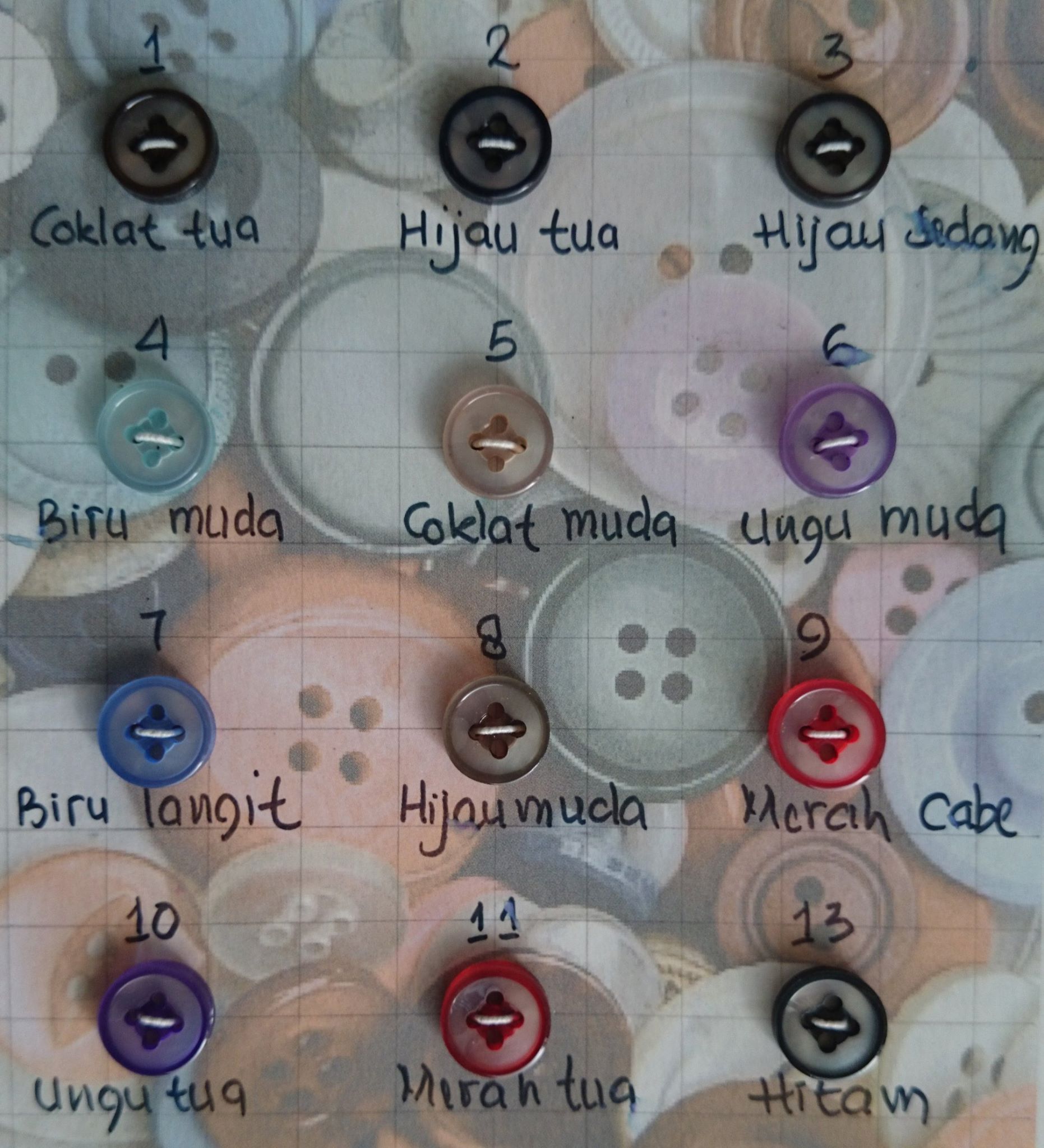&#91;WTS&#93; Jasa Percetakan Kancing Custom Quantity besar! Utk Kemeja, Polo, Batik, dll
