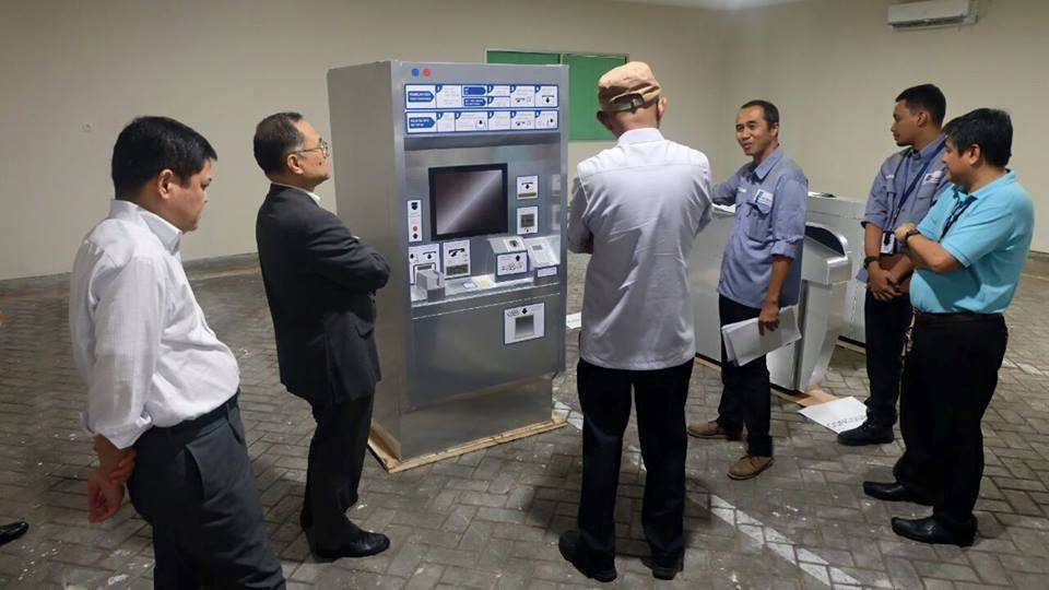 PT MRT Jakarta Tinjau Mock Up Vending Machine Tiket