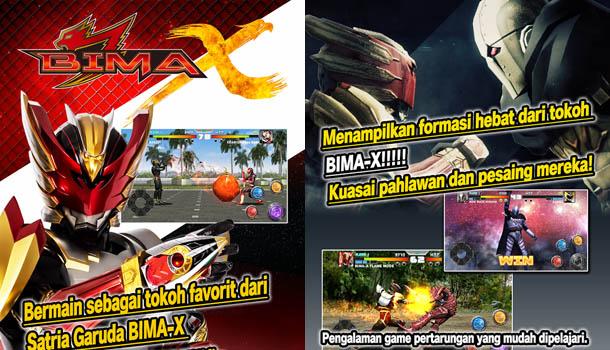 Bima X The Mobile Game - Game Resmi Dari Bandai &amp; Rcti