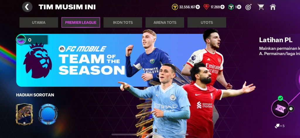 EA SPORTS FC Mobile Team of the Season Baru Telah Dimulai