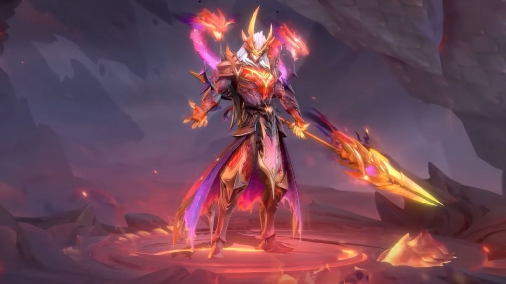 Intip Skin "Infernal Wyrmlord" Moskov Mobile Legends: Bang Bang