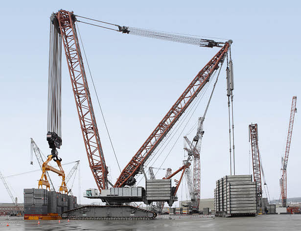 Liebherr LR13000 Crane Terbesar di Didunia