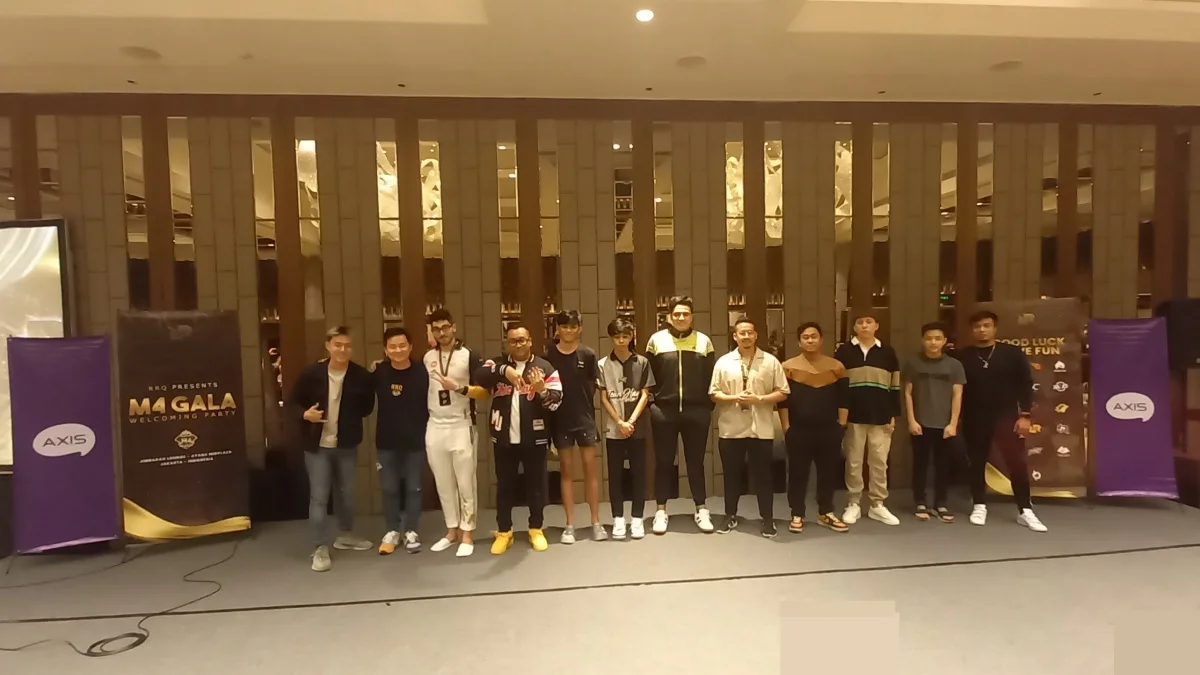 MLBB M4 Gala Dinner Welcoming Party, RRQ Hoshi Dapat Dukungan Axis