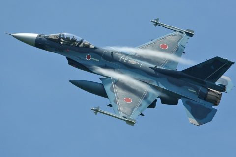 &#91;UPDATE&#93; Terbang Dalam Misi Scramble, Kanopi Pesawat Mitsubishi F-2 Terlepas di Udara