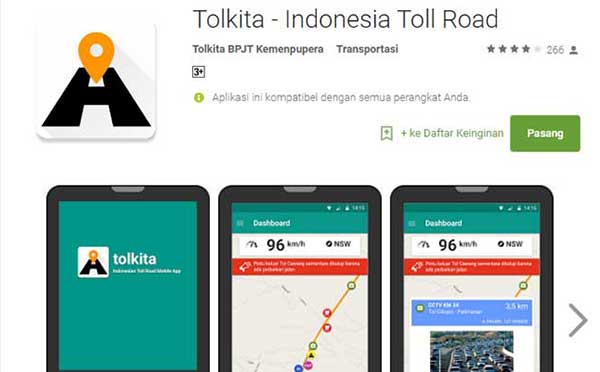 Hindari Kemacetan di Jalan Tol Dengan Aplikasi Tolkita