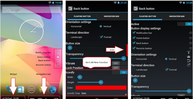 Cara Menambahkan Tombol Sentuh Home/Back di Android