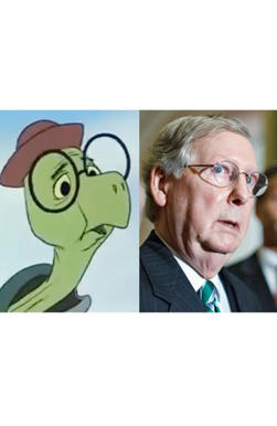 10 Politikus Dunia yang Wajahnya Mirip Tokoh Disney