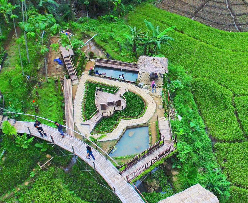 &#91;CoC Regional: Lokasi Wisata&#93; Mengabadikan Moment di Jembatan Cinta Pring Luwung