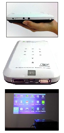 Android Mini Pocket Projector ( With HDMI + MHL + RCA Input )