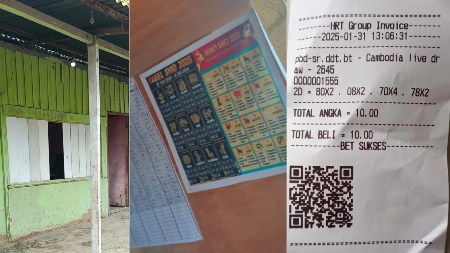 Usai Digerebek Kodim, Judi Togel di Sorong Marak Lagi, Ke Mana Aparat?