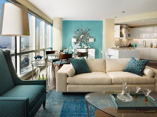 &#91;PIC&#93; Desain interior warna teal, warna &quot;bunglon&quot; untuk rumah minimalis