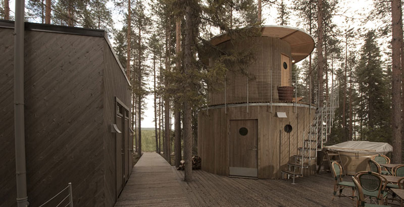 Treehotel, Hotel Ramah Lingkungan di Tengah Hutan Boreal Swedia