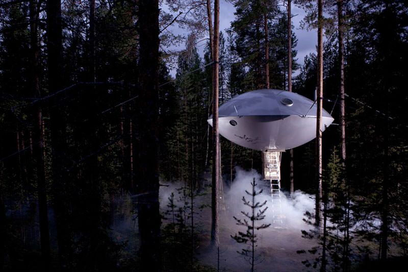 Treehotel, Hotel Ramah Lingkungan di Tengah Hutan Boreal Swedia