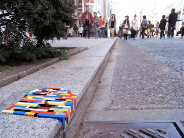 Lego Street Art yang Unik (Pictures Inside)